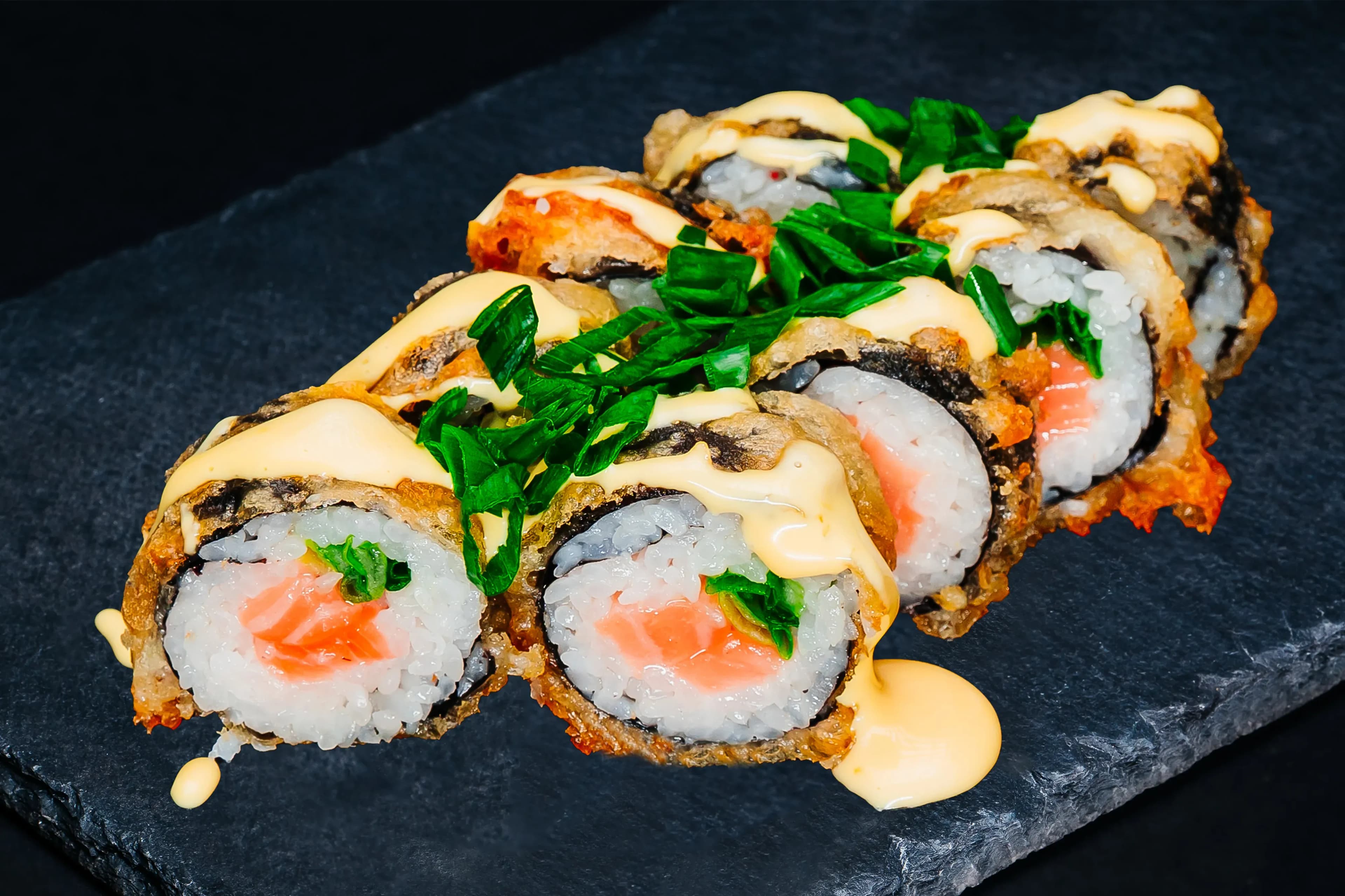 SAKE CHEDDAR TEMPURA