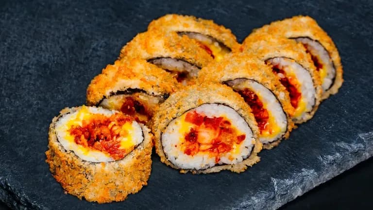 Fried Salmon tempura