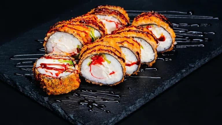 Surimi tempura