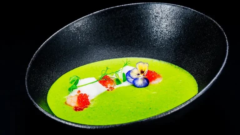 Brokolu-spinatu krēmzupa